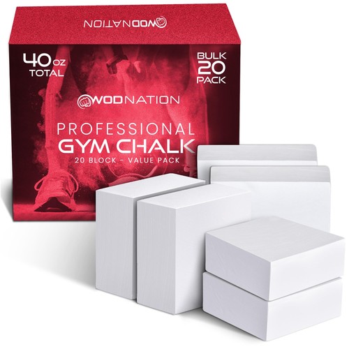 Pack gym chalk - 20-pack, easy